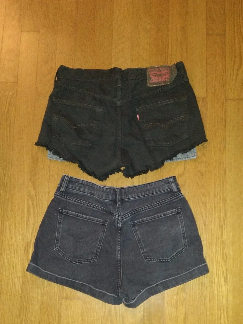 Levi's +Pacsun High Waisted Cut Off Denim Short-size 27+size L